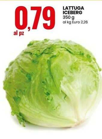Eurospin Lattuga Iceberg offerta