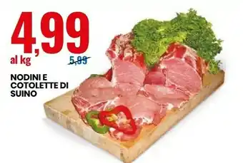 Eurospin Nodini Cotolette Di Suino offerta