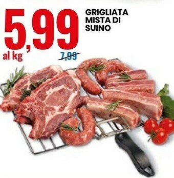 Eurospin Grigliata Mista Di Suino offerta