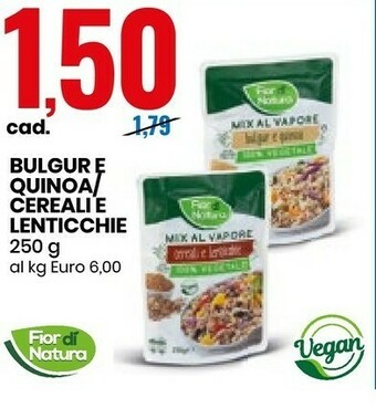 Eurospin Fior di natura Bulgur E Quinoa offerta