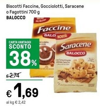 Iper La Grande Balocco Biscotti offerta
