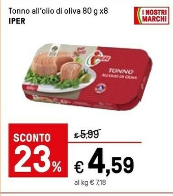 Iper La Grande Rio Mare Tonno Rio mare offerta