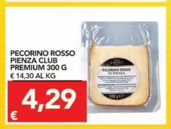TuoDi Pecorino Rosso Pienza Club Premium 300 g offerta