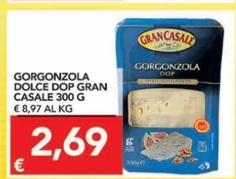 TuoDi Gorgonzola Dolce DOP Gran Casale 300 g offerta