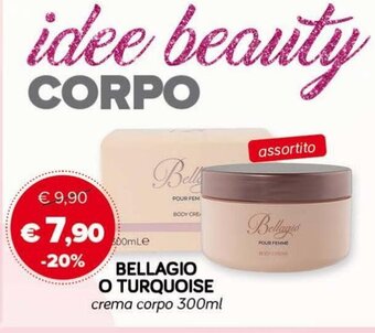 Bellagio O Turquoise crema corpo 300ml
