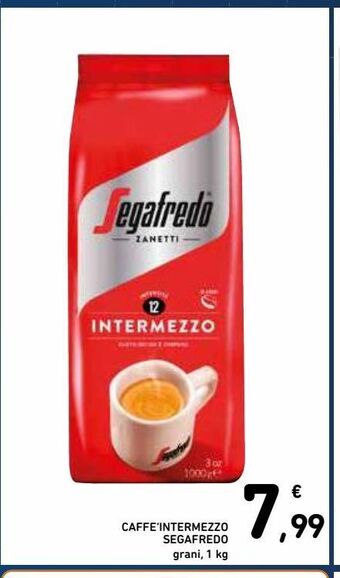 Caffè intermezzo segafredo