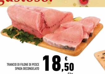 Conad Trancio di filone di pesce spada decongelato offerta