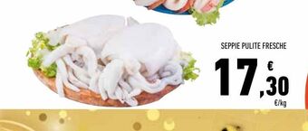 Conad Seppie pulite fresche offerta