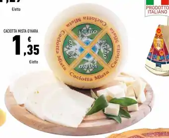 Conad Caciotta mista o'hara offerta