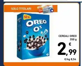 Spazio Conad Cereali oreo offerta