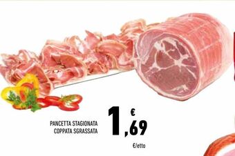 Conad Pancetta stagionata coppata sgrassata offerta
