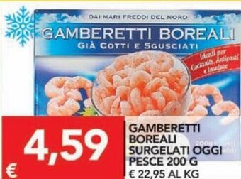 Gamberetti Boreali Surgelati Oggi Pesce 200 g