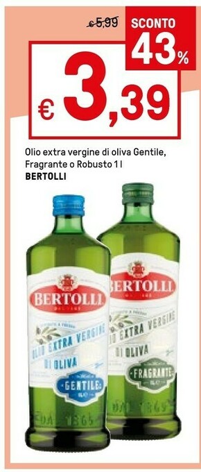 Iper La Grande Bertolli Olio extravergine di oliva offerta