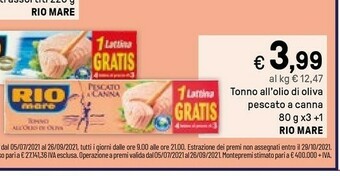 Iper La Grande Rio Mare Tonno Rio mare offerta