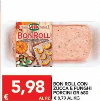 TuoDi AIA Bon Roll Con Zucca e Funghi Porcini gr 680 offerta