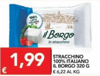 TuoDi Il Borgo Stracchino 100% Italiano 320 g offerta