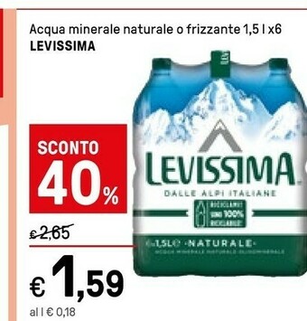 Iper La Grande Levissima Acqua offerta