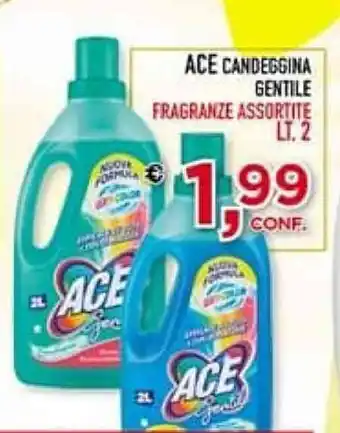 Gran Risparmio Ace Candeggina Gentile 2 lt. offerta