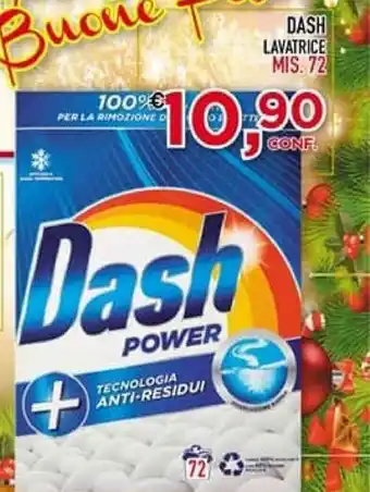 Gran Risparmio Dash Lavatrice 72 Mis. offerta