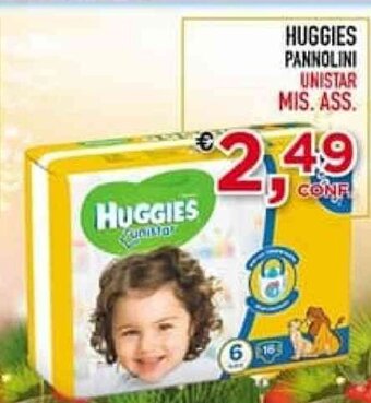 Gran Risparmio Huggies Pannolini Unistar offerta