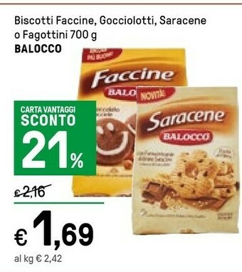 Iper La Grande Balocco Biscotti offerta