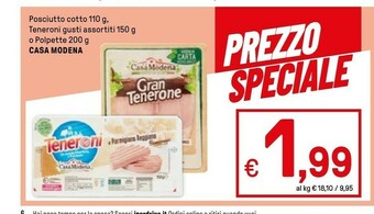 Iper La Grande Coati Prosciutto cotto offerta