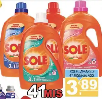 Magazzini del Risparmio Sole Lavatrice 41 Misurini Ass. offerta