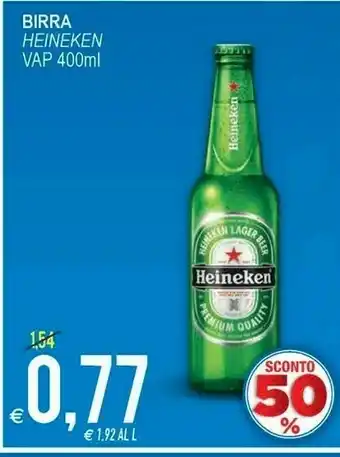 MD Discount Heineken Birra Premium Quality 400 G(ml) offerta