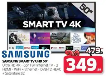 Telitaly Samsung Smart TV UHD 50" offerta