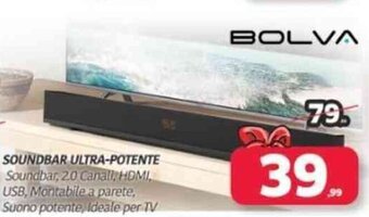 Telitaly Bolva Soundbar Ultra-Potente offerta