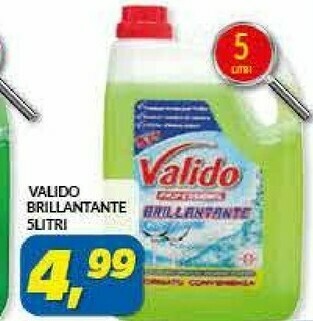 Risparmio Casa Valido Brillantante 5 Litri offerta