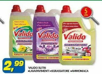 Risparmio Casa Valido Lavapavimenti 5 Litri offerta