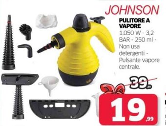 Telitaly Johnson Pulitore a Vapore offerta