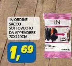 Risparmio Casa In Ordine Sacco Sottovuoto Da Appendere offerta