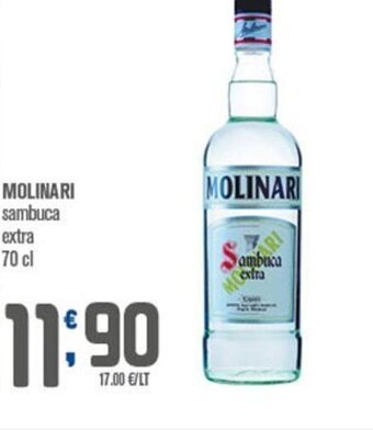 Molinari sambuca extra 70 cl
