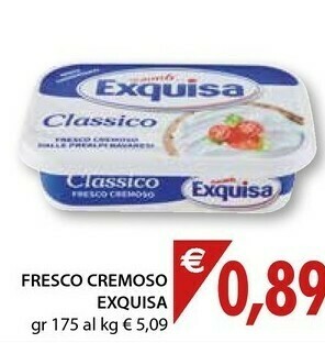 Mercatò Exquisa Fresco Cremoso offerta