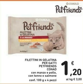 Conad Cibo per cani offerta