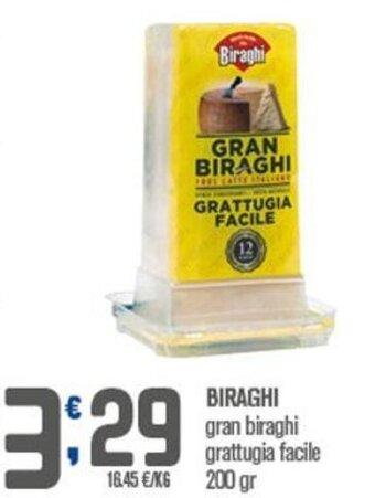 Ottimo Market Biraghi gran biraghi grattugia facile 200 gr offerta