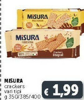 Deco Supermercati Misura Crackers offerta