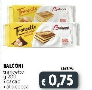Deco Supermercati Balconi Merendine offerta