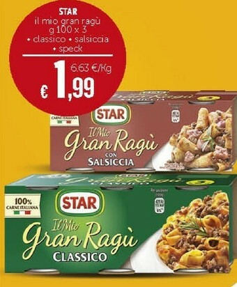 Deco Supermercati Star Ragù offerta