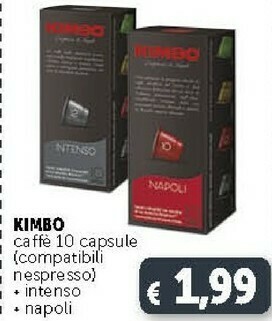 Deco Supermercati Kimbo Cialde caffè offerta
