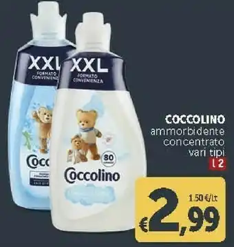 Deco Supermercati Coccolino Ammorbidente Concentarto offerta