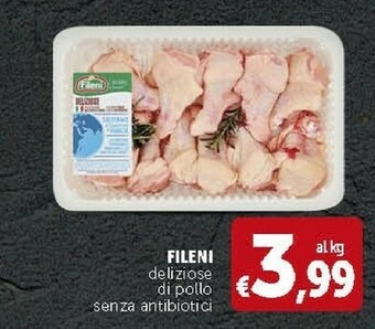 Deco Supermercati Fileni Deliziose Di Pollo Senza Antibiotici offerta