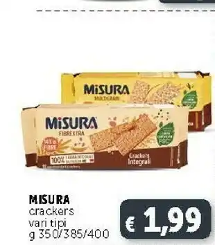 Deco Supermercati Misura Crackers offerta