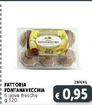 Deco Supermercati Fattoria fontanavecchia Uova offerta