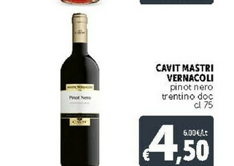 Deco Supermercati Cavit Vino rosso offerta