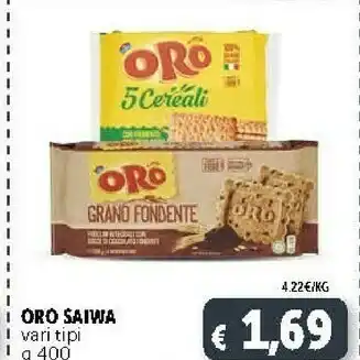Deco Supermercati Saiwa Oro offerta