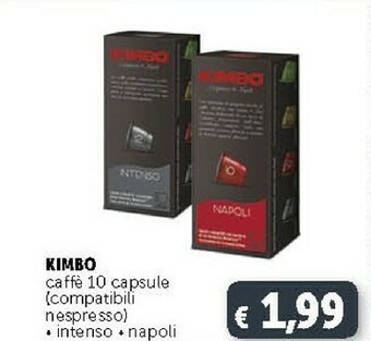 Deco Supermercati Kimbo Cialde caffè offerta