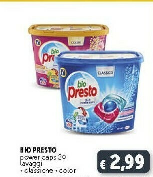 Presto Detersivo lavatrice